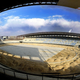 Illustration for article titled Moebius Strip Soccer Stadium Takes Shape in Shenyang